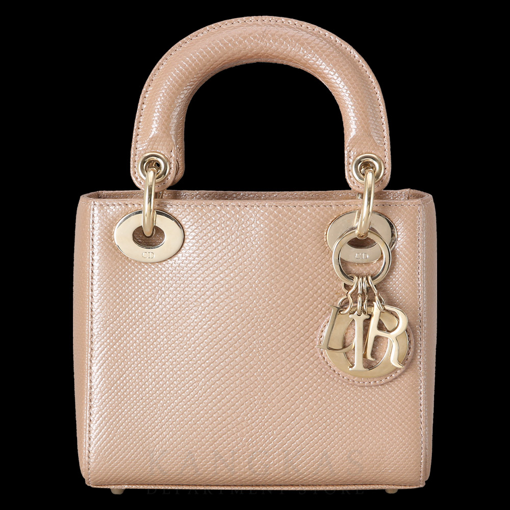 CHRISTIAN DIOR(USED)크리스찬디올 리자드 레이디디올 미니백